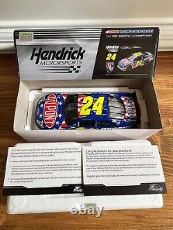 RARE Jeff Gordon #24 DuPont Honoring Our Soldiers 2010 Chevy Impala 124 CWC