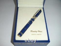 RARE UNUSED S. T. DUPONT Rendezvous MOON 1996 Limited Edition fountain pen BOXED