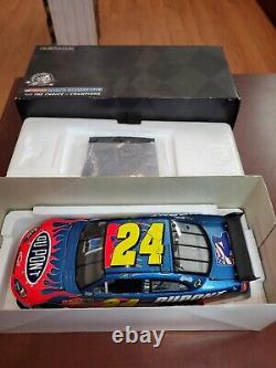 Rare 2008 Jeff Gordon #24 DuPont Salute the Troops Advance Run 124 ARC MIB