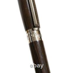 Rare Limited Edition Dupont ST DUPONT Wenge Wooden Fountain Pen (M)