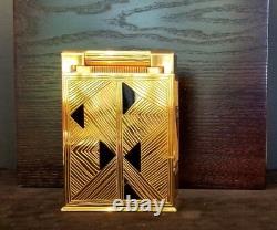 Rare Limited Edition S. T. Dupont Afrika Jeroboam Table Lighter #16/100