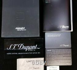 Rare Limited Edition S. T. Dupont Shaman Ligne 2 Lighter #590/2929