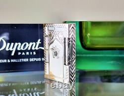 Rare, Limited Edition S. T. Dupont Taj Mahal Line 2 Lighter #337/2000