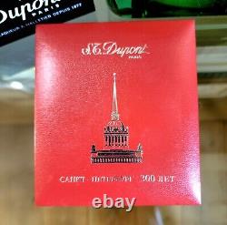 Rare, Limited Edition St. Petersburg S. T. Dupont Ligne 2 Lighter #79/300