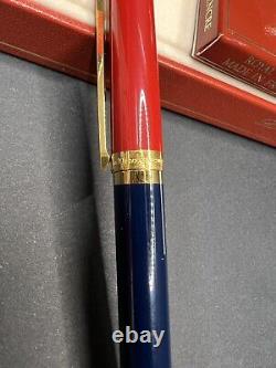 Rare ST DUPONT Revolution Fountain Pen 18K Nib- Limited Edition 1500 0924CO XL