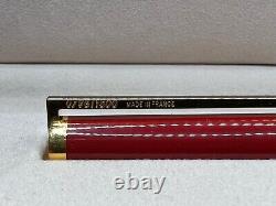 Rare ST DUPONT Revolution Fountain Pen 18K Nib- Limited Edition 1500 0924CO XL