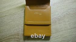 Rare Vintage S T Dupont Leather Cigar Case Limited Edition Beige Color