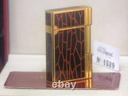 Rare from limited edition items Rare Nest S. T. Dupont Yellow Gold Lacque