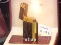 Rarer than limited edition Rare Nest S. T. Dupont Glossy Yellow Gold Lacque