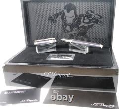Roller Ball/Ballpoint ST DUPONT Iron Man Line Limited Edition Box & Papers S65