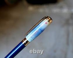 S. T. DUPONT Ballpoint Pen Ligne D Limited Edition Claude Monet Rare Splendid