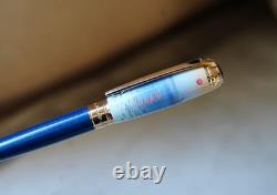 S. T. DUPONT Ballpoint Pen Ligne D Limited Edition Claude Monet Rare Splendid