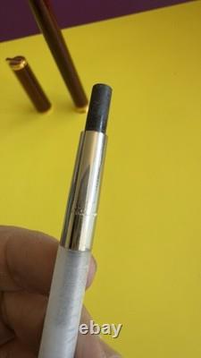 S. T. DUPONT CHAIRMAN AMBER MONTPARNASSE FOUNTAIN PEN LIMITED EDITION 18K Nib R25