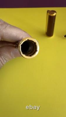 S. T. DUPONT CHAIRMAN AMBER MONTPARNASSE FOUNTAIN PEN LIMITED EDITION 18K Nib R25