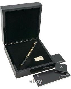 S. T. DUPONT Cheval Large Limited Edition Yellow Gold Fountain Pen 141856 $2700
