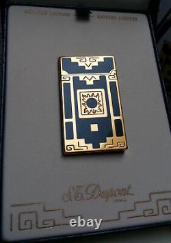 S. T. DUPONT Feuerzeug Lighter Nuevo Mundo Limited Edition 1998 Original