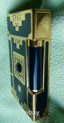 S. T. DUPONT Feuerzeug Lighter Nuevo Mundo Limited Edition 1998 Original