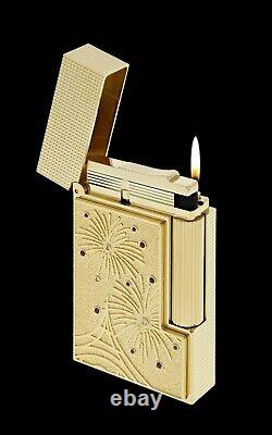 S. T. DUPONT Firework Jewelry Limited Edition Line 2 Lighter Re C16450