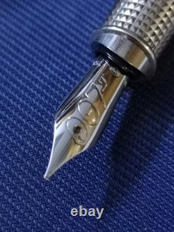 S. T DUPONT LIMITED EDITION JAMES BOND BLACK PVD 18k nib FOUNTAIN PEN