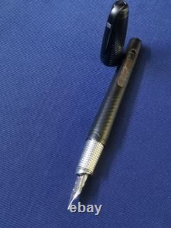 S. T DUPONT LIMITED EDITION JAMES BOND BLACK PVD 18k nib FOUNTAIN PEN