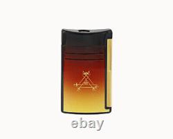 S. T. DUPONT Lighter Jet Windproof Maxijet Montecristo Le Crepuscule Gold 020036