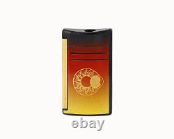 S. T. DUPONT Lighter Jet Windproof Maxijet Montecristo Le Crepuscule Gold 020036