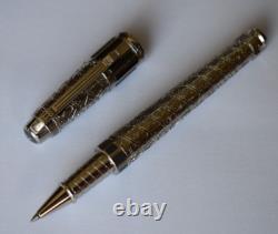 S. T. DUPONT Place Vendome Limited Edition Olympio XL Palladium Rollerball Pen