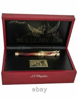 S. T. DUPONT limited edition 242035 Phoenix Renaissance Rollerball Pen