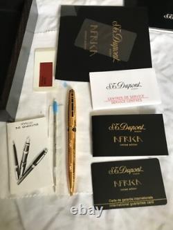 S. T DuPont Afrika Limited Edition, (0069/1000), Ballpoint Pen-Mint