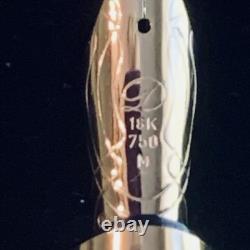 S. T. DuPont Afrika Limited Edition (71/1000) Fountain Pen 18k M Nib WithBox/Books