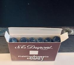 S. T. DuPont Afrika Limited Edition (71/1000) Fountain Pen 18k M Nib WithBox/Books