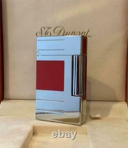 S. T. DuPont Gas Lighter GATSBY abstraction Line 2 Mirror Finish Limited Edition