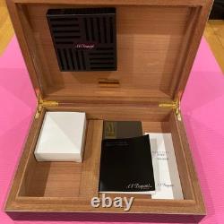 S. T. DuPont Limited Edition 2007 Lacquer Humidor Brown Beige Collectible