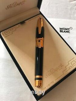 S. T DuPont Nuevo Mundo Limited Edition Fountain Pen with 18K M Nib-New