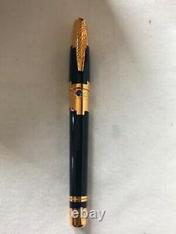 S. T DuPont Nuevo Mundo Limited Edition Fountain Pen with 18K M Nib-New