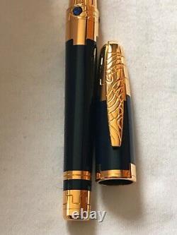 S. T DuPont Nuevo Mundo Limited Edition Fountain Pen with 18K M Nib-New