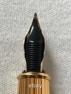 S. T DuPont Nuevo Mundo Limited Edition Fountain Pen with 18K M Nib-New