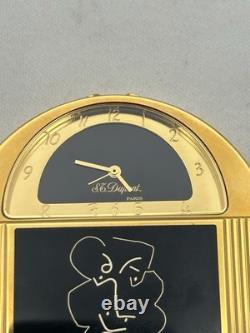 S. T DuPont Picasso Limited Edition, (014/500), Secret Alarm Clock-Mint
