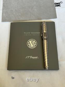 S. T DuPont Place Vendome Limited Edition (0044/1810) Fountain Pen, 18K M Nib-New