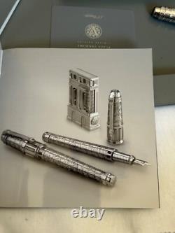 S. T DuPont Place Vendome Limited Edition (0044/1810) Fountain Pen, 18K M Nib-New