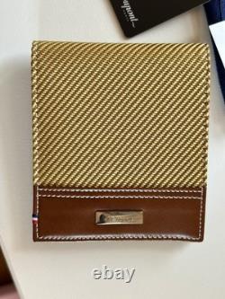 S. T. DuPont X Fender Limited Edition Brown Leather Wallet New