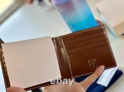 S. T. DuPont X Fender Limited Edition Brown Leather Wallet New