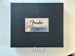 S. T. DuPont X Fender Limited Edition Brown Leather Wallet New