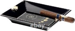 S. T. Dupont 006407 Cigar Club Ashtray Black & Gold New Limited Edition