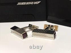 S. T Dupont 007 James Bond Collection Limited Edition Ingot Cufflinks Used JP