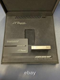 S. T. Dupont 007 Limited Edition Lighter Rare Collectible