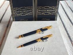 S. T. Dupont 1998 Limited Edition Nuevo Mundo Fountain Pen & Ballpoint Pen Set