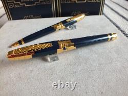 S. T. Dupont 1998 Limited Edition Nuevo Mundo Fountain Pen & Ballpoint Pen Set