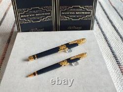 S. T. Dupont 1998 Limited Edition Nuevo Mundo Fountain Pen & Ballpoint Pen Set