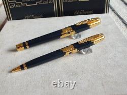 S. T. Dupont 1998 Limited Edition Nuevo Mundo Fountain Pen & Ballpoint Pen Set